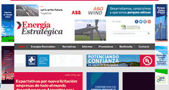 Desktop Screenshot of energiaestrategica.com